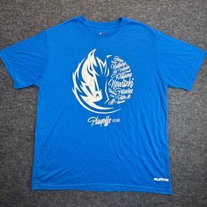 Dallas Mavericks T-Shirt Mens XL Blue 2016 Playoffs Round 1 Special Edition NBA
